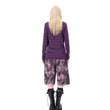 Stripe Four Sleeve Top
