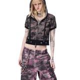 Camo Denim Shorts
