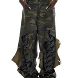 カモフラージュ トーン パンツ