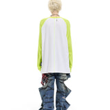 フューチャリスティック パッチ ロングスリーブ