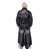 ダブルジップパファージャケット