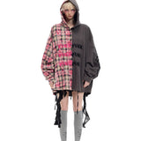 スプリットフーディーシャツ