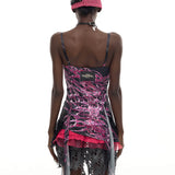 メタリックパンクドレス