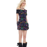 グラフィティ メッシュ ドレス