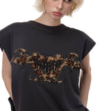 二重構造の長袖上着