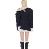 オフショルダー ブレザー