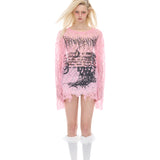 シアーレースロングスリーブ