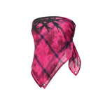 Bleached Plaid Bandana