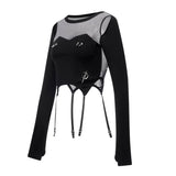 再構築された締め衣装トップ