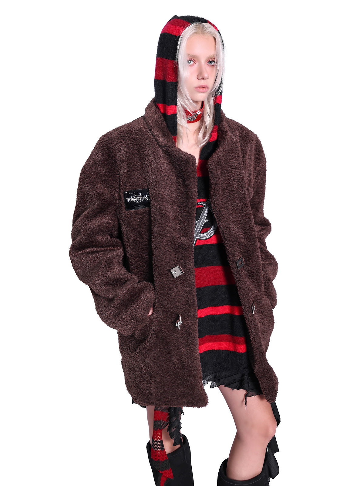 Caramel Suede Touch Coat