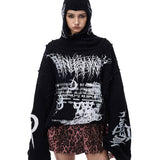 バラクラバ頭巾編み物