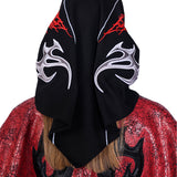 スカーフ付きバイザーキャップ