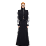 未来的な月のスカート