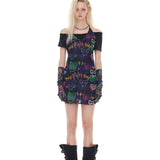 グラフィティ メッシュ ドレス