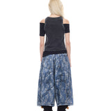 レースデニムショーツ