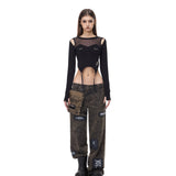 再構築された締め衣装トップ