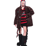 キャラメルスエードタッチコート