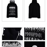 マスク付きフーディ