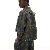 カモフラージュ トーン ジャケット