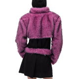 毛皮の赤ちゃん用上着