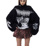 バラクラバ頭巾編み物