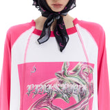 フューチャリスティック パッチ ロングスリーブ