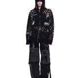 ニットフーディ