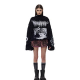 バラクラバ頭巾編み物