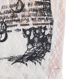 シアーレースロングスリーブ