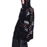 ニットフーディ