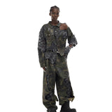 カモフラージュ トーン ジャケット