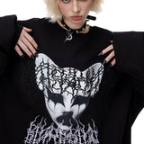 宇宙猫の長袖上着