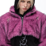 毛皮の赤ちゃん用上着