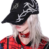 レーサースタイルキャップ