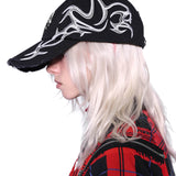 レーサースタイルキャップ