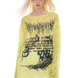 シアーレースロングスリーブ