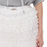 レイヤードレースパンツ