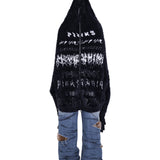 リバーシブルファーカーディガン