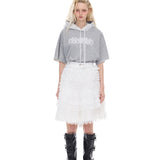 レイヤードレースパンツ