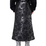 二重ファスナー入り綿入れスカート