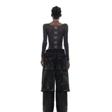 ブラシストロークショーツ