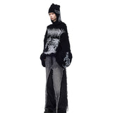 バラクラバ頭巾編み物