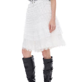 レイヤードレースパンツ