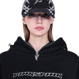 マスク付きフーディ