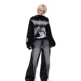 フラップ付き綿布のズボン