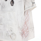 ダメージ加工フーディ