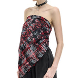 レトロ プラッド バンダナ