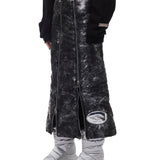 二重ファスナー入り綿入れスカート