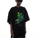 猫の骨格 Tシャツ