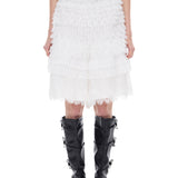 レイヤードレースパンツ